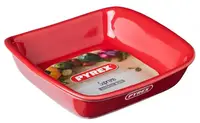 Форма для запікання квадратна Pyrex Supreme red SU24SR5 24х24 см