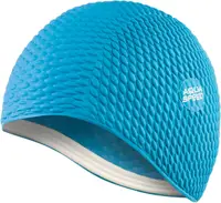 Шапка для плавання Aqua Speed BOMBASTIC 104-1 блакитний Жін OSFM
