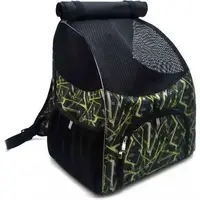 Рюкзак-переноска 304286 Zoobaza – черный, 16х26х30