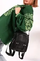 Рюкзак женский черный код 7-1020