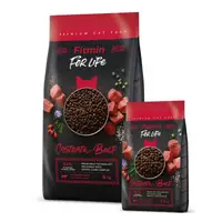 Корм для взрослых стерилизованных кошек Fitmin For Life с говядиной 8кг