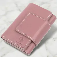Отменное женское портмоне Grande Pelle 11575 Розовый