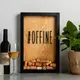 Рамка копилка "#offine" для пробок, Чорный-коричневый, английский