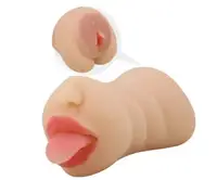 Мастурбатор c двумя входами Crazy Bull - Sarah soft skin, BM-009240N