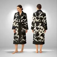 Кимоно женское из плюшевого велюра Ink Meadow 29492 3XL