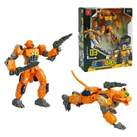 Трансформер Leopard, металопластикові елементи, зброя, інструкція. Multicolor (153877)