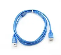 Удлинитель USB 2.0, 1.8m, АM-AF, 1 феррит, Gresso GR1.8AMAF1F
