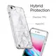 Чехол Spigen для iPhone SE 2022/ 2020/ 8/ 7, Ultra Hybrid 2 Marble, Carrara White (054CS24049)
