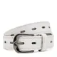 Женский кожаный ремень Borsa Leather Cv1zk-049w-white