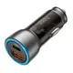 Адаптер автомобильный HOCO Sprinter dual port car charger NZ8 |1USB/1Type-C, QC/PD, 45W/3A|