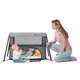 Кровать-манеж 2 в 1 Kinderkraft Movi Grey KCMOVI00GRY0000