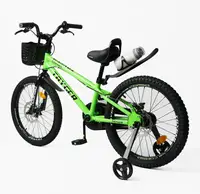 Детский двухколесный велосипед 20" дюймов Corso TAYGER TG-708 алюминиевая рама 1 скорость. Green (176893)