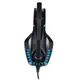 Проводная гарнитура Hunterspider V6 Black + Blue 1+2/3.5мм + USB для смартфона наушники