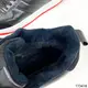 Зимние ботинки мужские чёрные на меху из эко кожи
