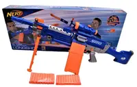 Бластер-пулемет 010 Saw NERF Elite на батарейках с мягкими пулями