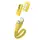 Кабель Baseus Type-C Bracelet 0.22m, Yellow (CATFH-0Y)