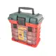 Органайзер MASTERTOOL с выдвижными боксами, 4 шт, 73 секции, 11", 279х184х254 мм (79-3182)
