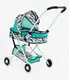 Тележка для кукол TK Union Group, складная конструкция, сумочка. Multicolor (153361)