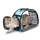 Сумка переноска для кошек и собак 40x30x27 см (L) CosmoPet CP-21 Blue