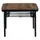 Стіл Bo-Camp Woodbine 56x34 cm Black/Wood look (1404191)