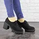 Ботинки женские Fashion Terri 1523 40 размер 25,5 см Черный
