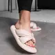 Шлепанцы женские Fashion Milo 3660 41 размер 26 см Бежевый