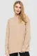 Гольф женский свободного кроя oversize, цвет бежевый, 204R163