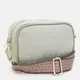 Женская кожаная сумка Borsa Leather K16602ol-oliva