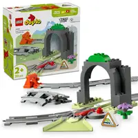 Конструктор залізничного тунелю Lego Duplo та колії додаткові. Набір з 20 деталей (10425)
