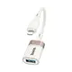Переходник HOCO Crystal Lightning male to USB female 2.0 adapter UA39 |0,125m, 480Mbps, OTG|