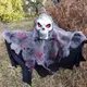 Декор для хэллоуина Мрачный Жнец (65см) черный с серым 10254