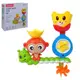 Игрушка для ванной "Happy bath time" (лиечки, присоски, водяное колесо)