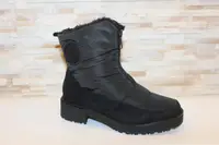 Сапоги женские зимние черные С956