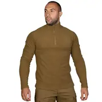 CamoTec кофта флісова Hawk Coyote, військова кофта, тактична кофта, чоловіча кофта, зимова тепла кофта