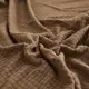 Жаккардовый чехол на 3х местный диван Homytex Песочный