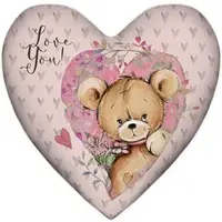 Подушка сердце XXL Love you 57x57 см (6PS_18L020)