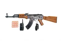 Размах Игрушечный автомат с пистонами и рацией и гранаты 251