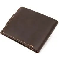 Шкіряне чоловіче портмоне GRANDE PELLE 11460 Коричневий