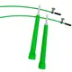 Скоростная скакалка EasyFit Speed Cable Rope 3 м со стальным тросом, зелёная