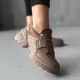 Кроссовки женские Fashion Aussi 3700 40 размер 25 см Коричневый
