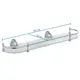 Полиця скляна з обмежувачем ZERIX LR1507 (LL1406)