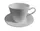 Чашка с блюдцем SNT 13641-01-00 200 мл белая