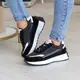 Кроссовки женские Fashion Alushta 3215 40 размер 25,5 см Черный
