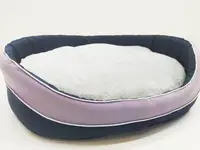 Лежак для собак и котов Диалог синий 460х620х120