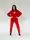 Теплый спортивный костюм AO5055 Красный L/XL