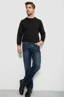 Джинсы мужские прямого кроя, цвет синий, 244R9903