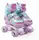 Раздвижные ролики квады 15-06 S Best Roller колеса PU светящиеся (размер 31-34). Multicolor (193616)