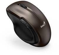 Миша комп'ютерна бездротова Genius Ergo 8200S Chocolate 31030029403 шоколадна