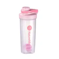 Пляшка-шейкер Naturehike з кулькою Fitness 0.7л NH19SJ003 Pink
