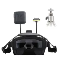 FPV окуляри - шолом для квадрокоптера і авіамоделей Eachine EV800D, 5 "екран, 5.8 Ггц, 2 антени, запис